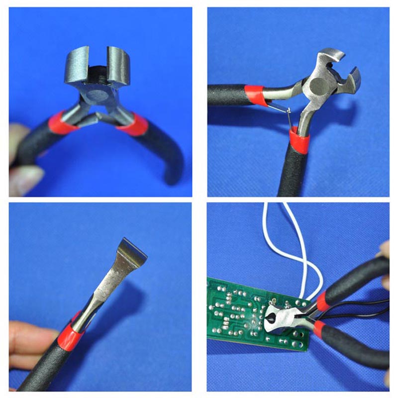 mini Stainless Steel End Cutter Nipper Pliers 125mm Multipurpose Plier Hand Tool Top Cutting Scissor Plier