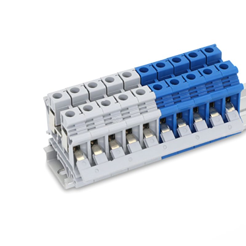 EB10-10/EB10-8/EB10-5/EB10-6 Uk Din Rail Terminal Blocks Inbrengen Brug Amphenol Connector