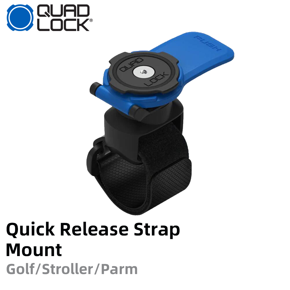 Quad Lock Golf/Stroller/Pram - Quick Release Strap Mount