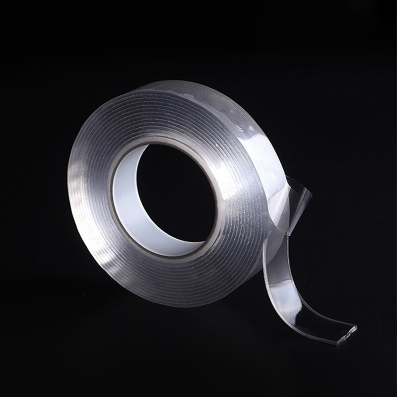 Nano Tapes No Trace Reusable Double Sided Gum Strong Kitchen Transparent Notrace Stickers Anti Skid Waterproof Cleanable Tape