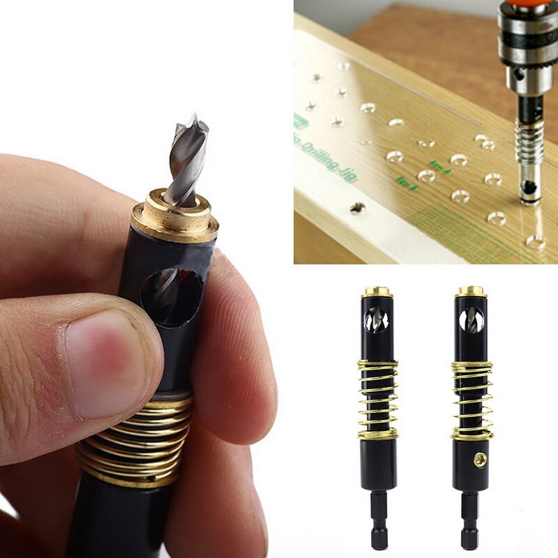 5mm Self-Centering Bit For Use with Pin Jig For 5mm template bits Woodworking Reaming Cabinet Tool shelving projects