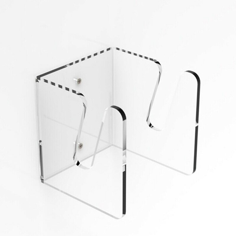 Clear Skateboard Wall Hanging Brackets Easy Installation Works Wall Hanger for Storing Your All Skateboards