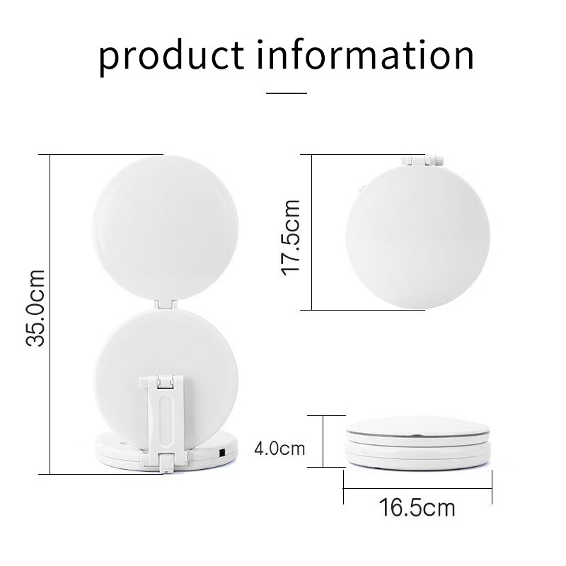 Makeup light magnifying mirror smart bathroom bedroom led mirror 5x illuminated magnification mirrors