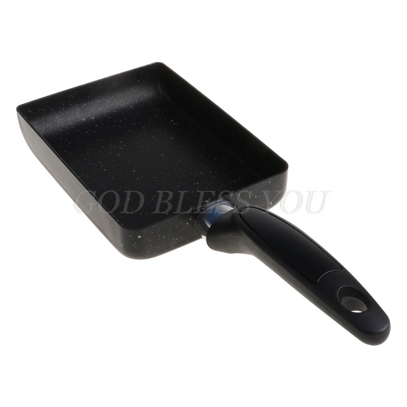 Retangular Omelette Pan Tamagoyaki Egg Pan, Nonstick Maifan Stone, Anti-Scalding Handle for Glass ,Electic Gas Stove
