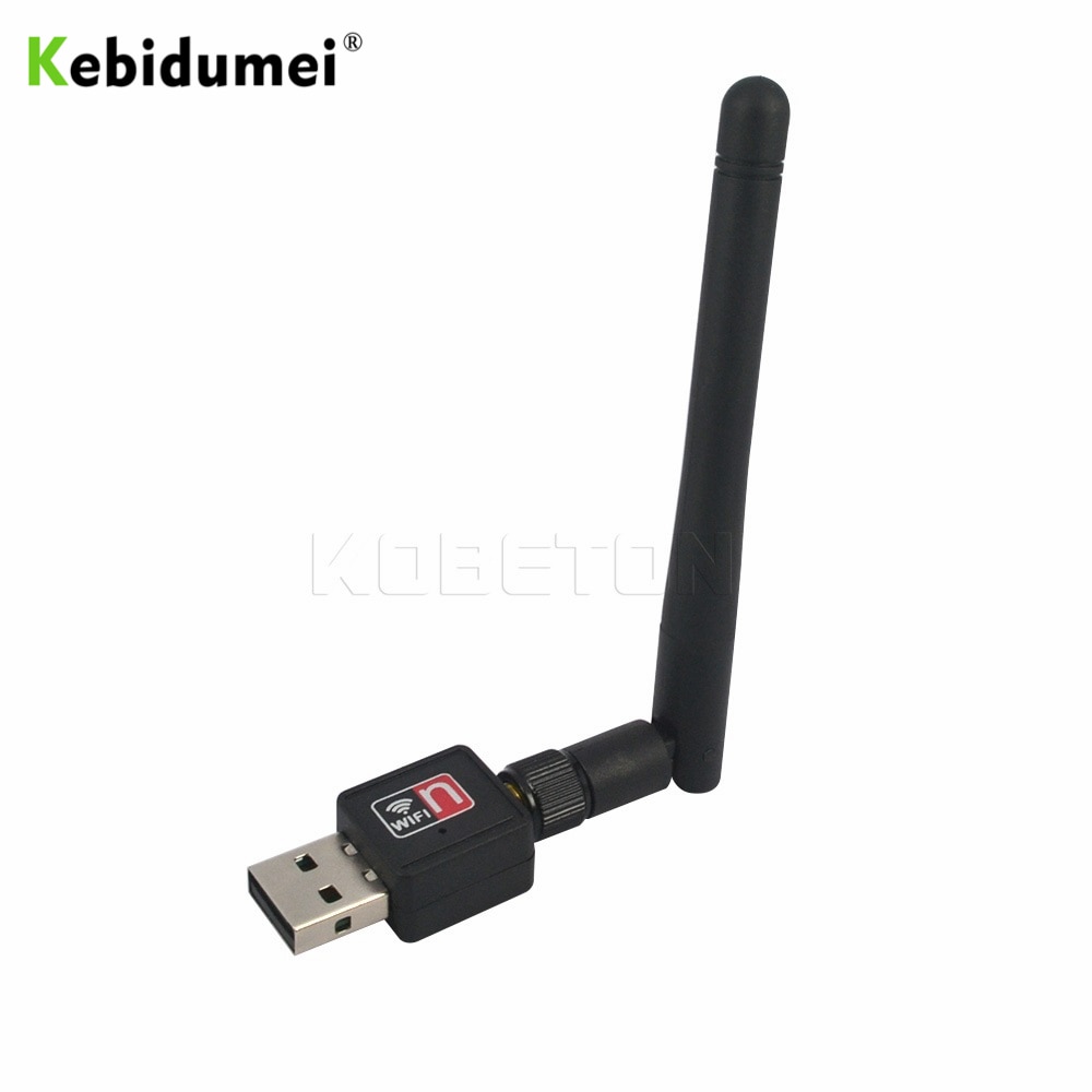 Kebidumei 150Mbps Wifi Adapter USB 2.0 WiFi Antenne Draadloze Netwerkkaart 802.11b/g/n LAN Wifi LAN adapter