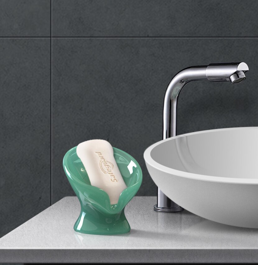Blatt bilden Seife Kasten Silikon bilden DIY Epoxid Harz Seife Halfter Gericht Formen Schlecht Lagerung Platte Tablett Harz Handwerk Gießen formen