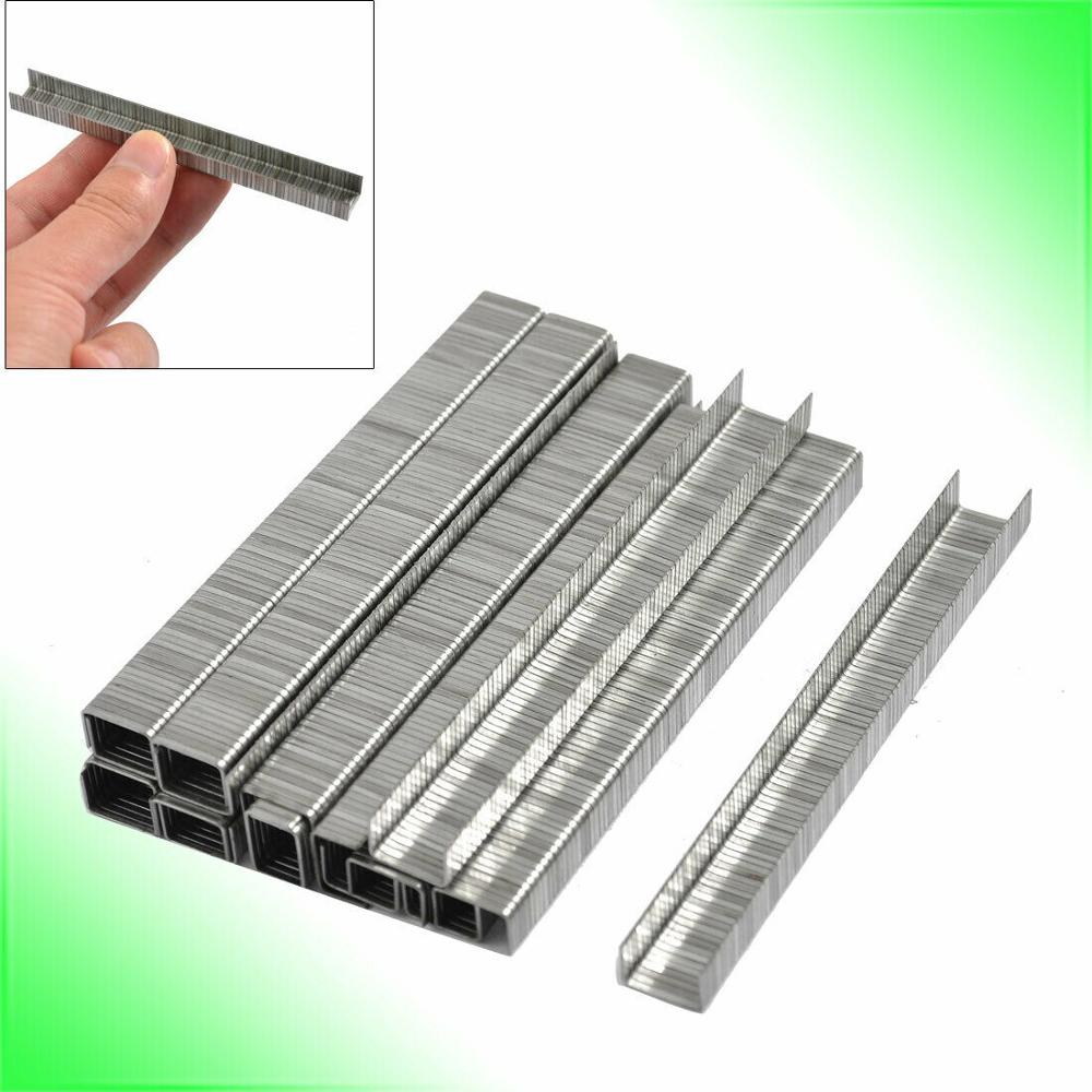 1000 stk/pakke 1008j dørformede stifter 11.3*1.2mm spiker for stiftepistol 3- i -1 stiftemaskin tilbehør snekkerverktøy