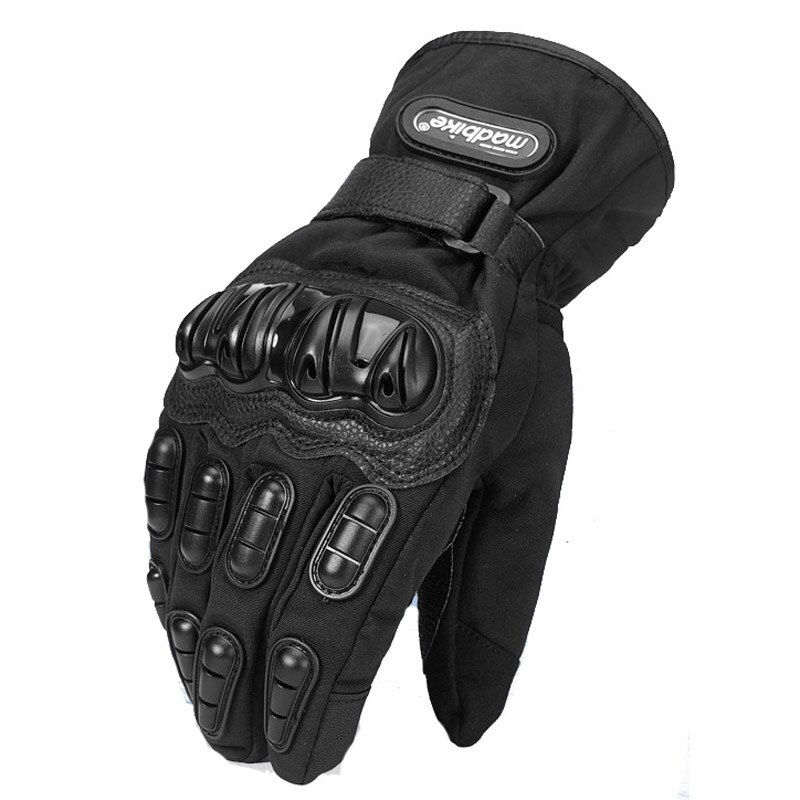 MADBIKE Winter Motorrad Handschuhe Touchscreen Wasserdicht Guantes Moto Handschuhe Thermische Vlies Gefüttert Motorrad Reiten Handschuhe