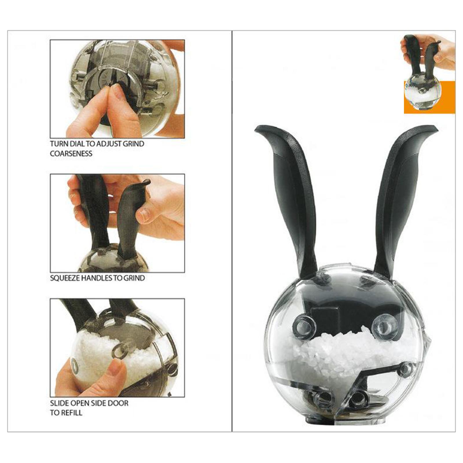 Household Pepper Grinder, Black Pepper Grinder Mills Grinder Ceramic Grinding BBQ Tools for Home Restaurant