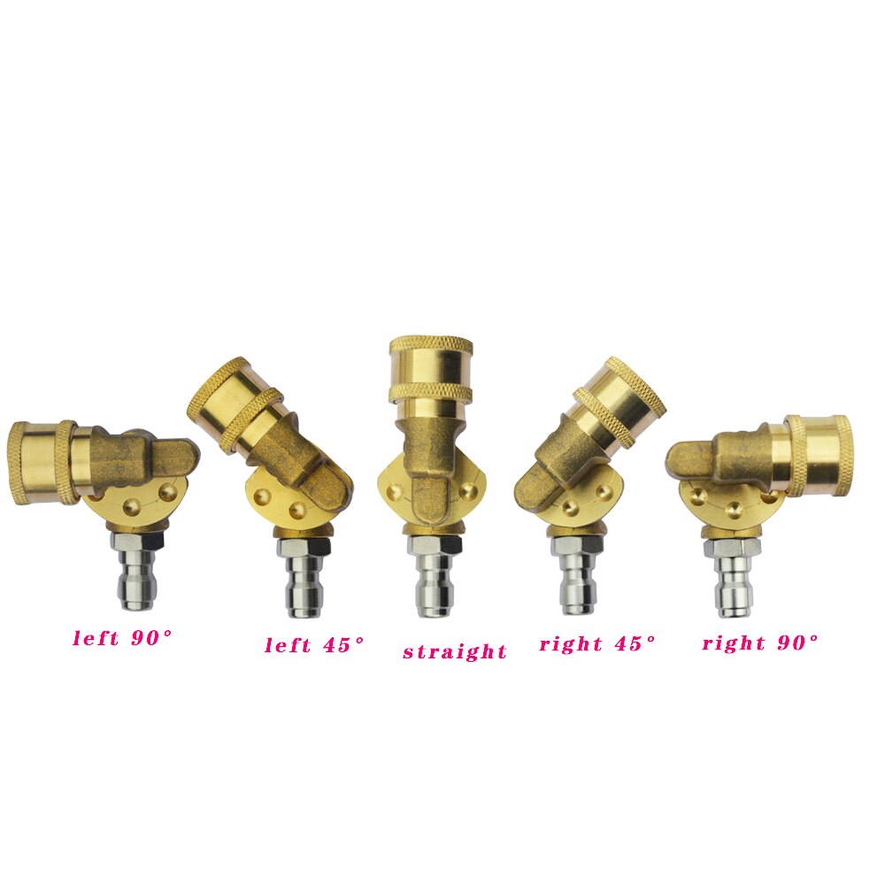 Højtryksrenser hurtig tilslutning drejelig kobling... – Grandado