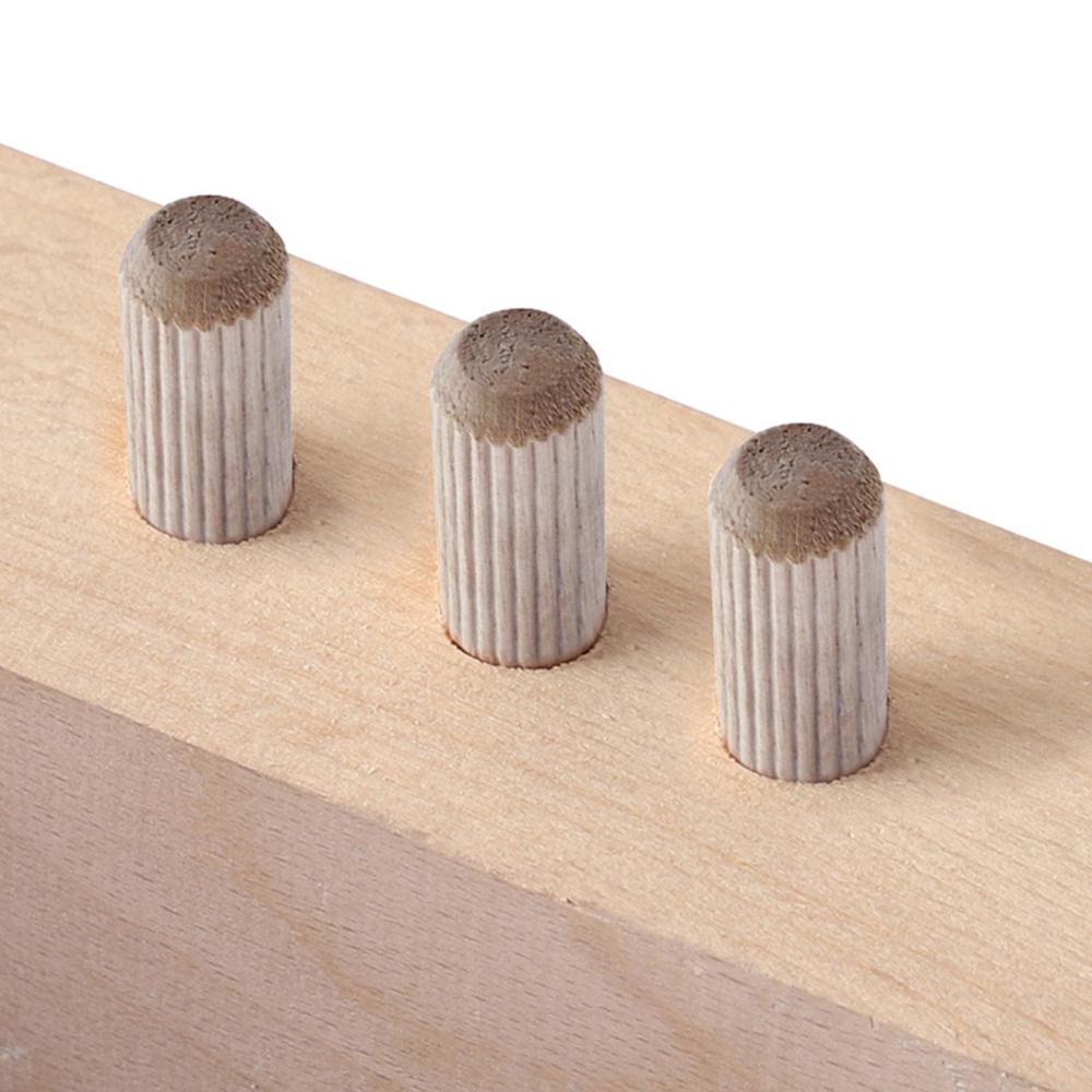 100pcs Wooden Dowel Cabinet Drawer Pins Needle Bolt Dowel Pins Round Raft Cork Twill Wood Pin Nails Wedge Wooden Shaft Connector