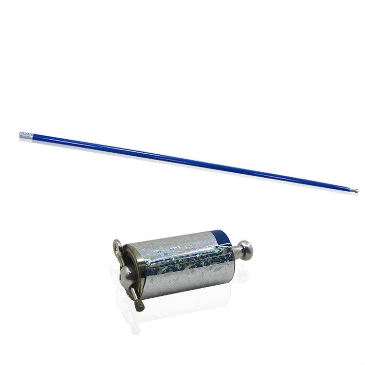 110 CM/150 cm Metal Verschijnen Cane Kan Kiezen Kleur Magic Sticks Voor Professionele Goochelaar Stage Street Magie Illusie accessoires