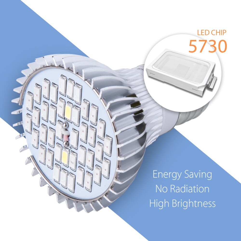 E27 LED Grow Light 30W 50W 80W Fitolamp E14 Grow LED Lamp For Plants 18W 28W Full Spectrum Led Plant Light AC85-265V Indoor Grow