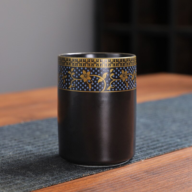 Tea Art Sandalwood Tea Ceremony Tea Set Accessories Chinese Ceramic Pen Holder Tea Clip Tea Spoon Set Tea Infuser: Style 03