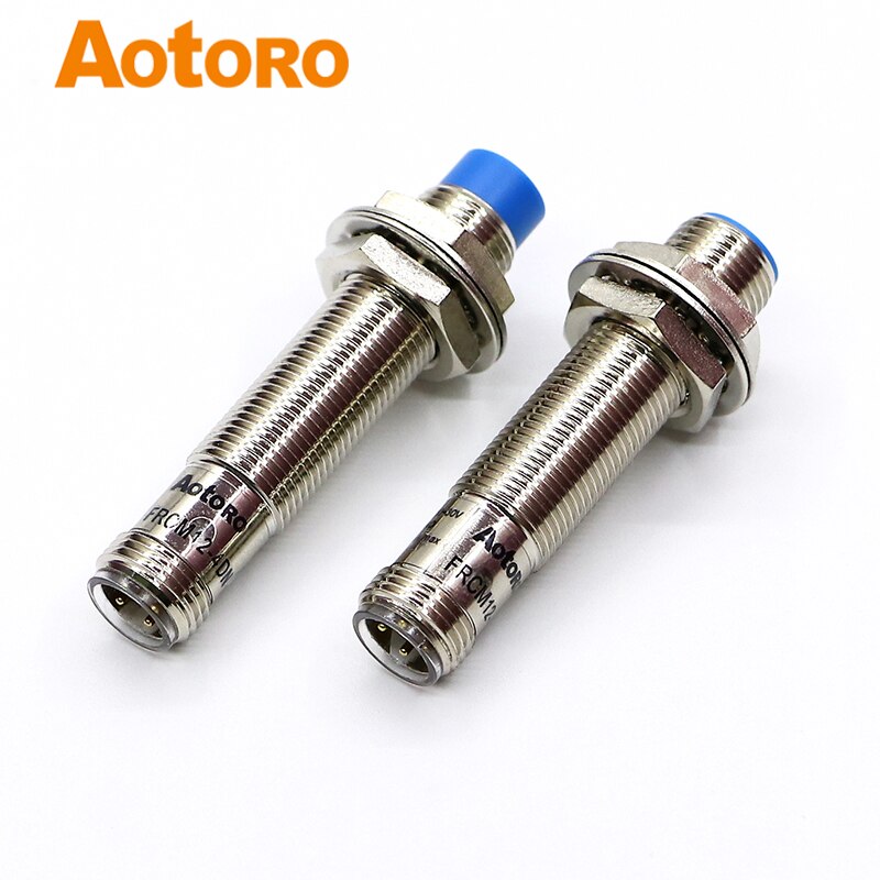 m12 connector proximity sensor FRCM12-2DP2 PNP NC switch inductive