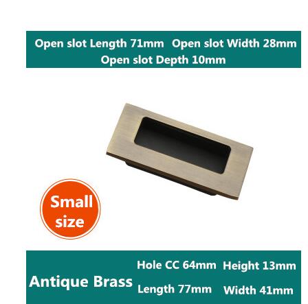 Tirador envejecido oculto para muebles rojo bronce cobre cocina gabinete perillas armario cajón tiradores de puertas agujero CC 64mm/96mm/128mm: CC 64 Antique Brass