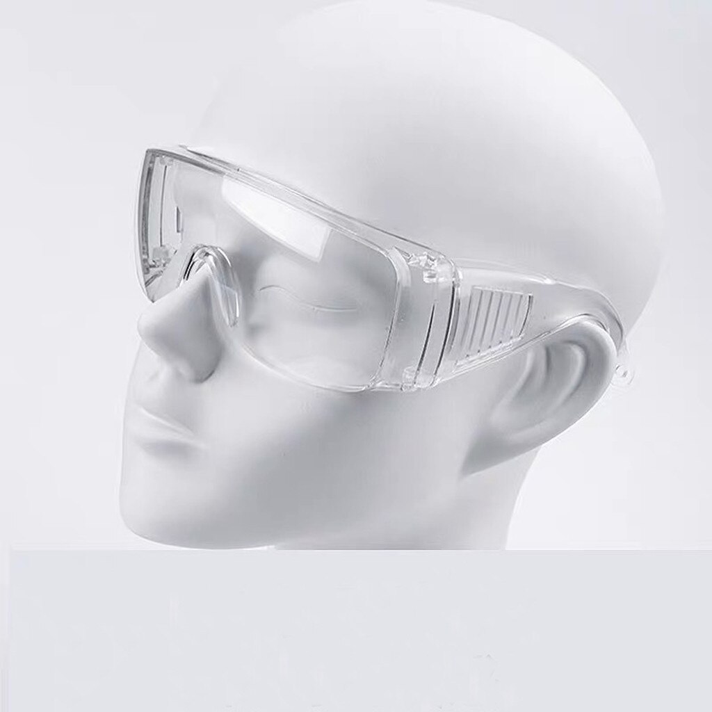 1PCS Transparent eye protection Safety Goggles Glasses Transparent Dust-Proof Glasses For Eyes Protection Windproof Dustproof