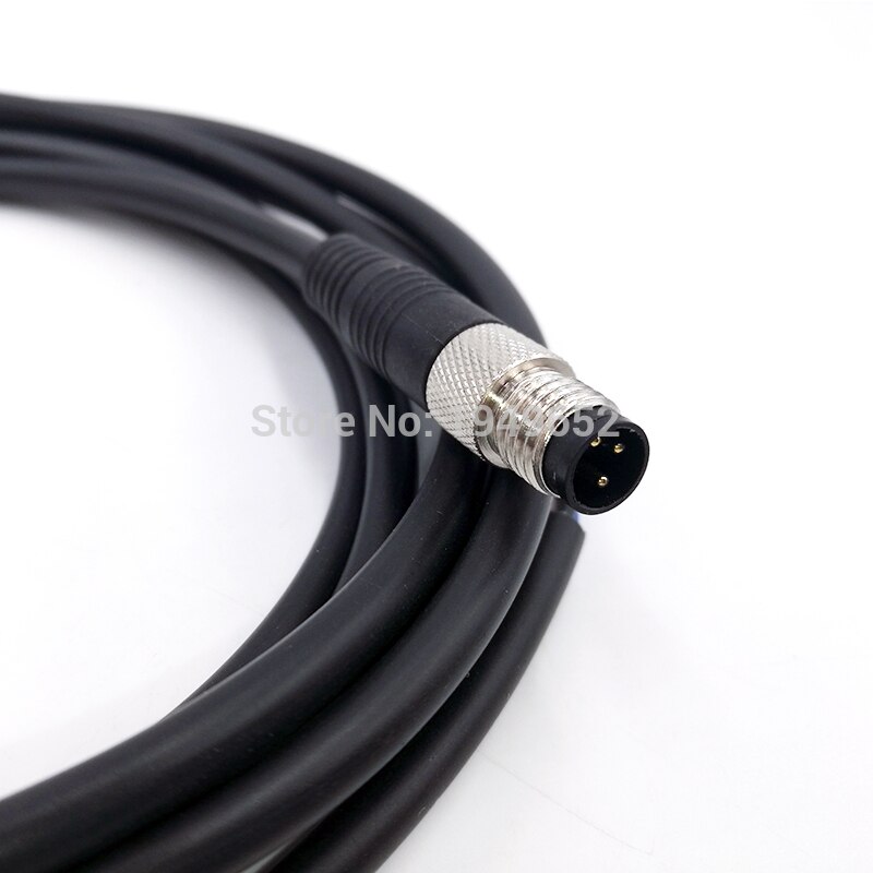 M8 Sensor Stecker Wasserdicht stecker Männlich & Weibliche 3 4Stift + 2 m PVC linie EINE Kunst