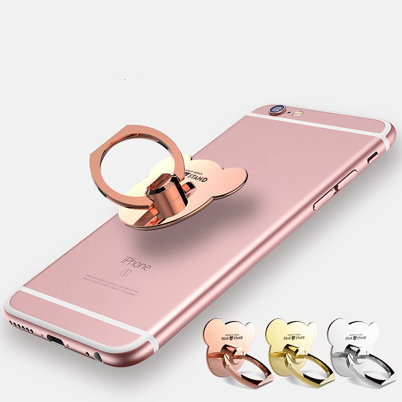 Anillo de dedo para teléfono móvil, soporte para Smartphone, iPhone XS, Huawei, Samsung