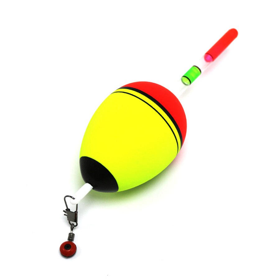 6g-80g Fishing Float Tube 10pcs/lot Foam Float +10pcs Night Fluorescent Lightsticks Flotador Bobber Fishing Light Stick Tackle