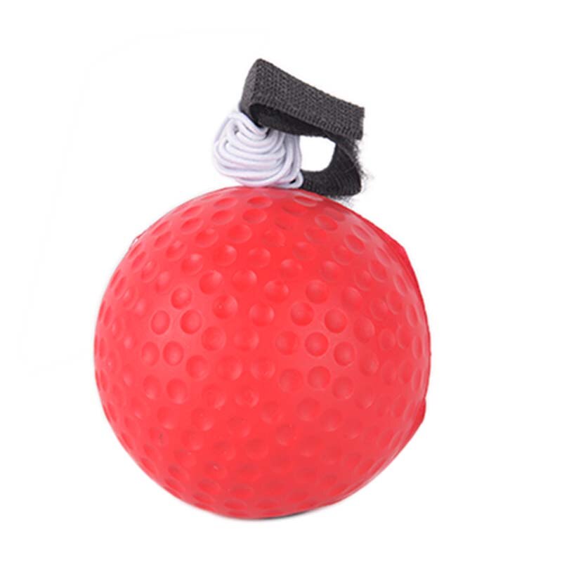 Fighting boxning reflex boll för reflex hastighet träning mma boxning punch muay thai träning bumper ball boxningsutrustning 1 pc: Rd
