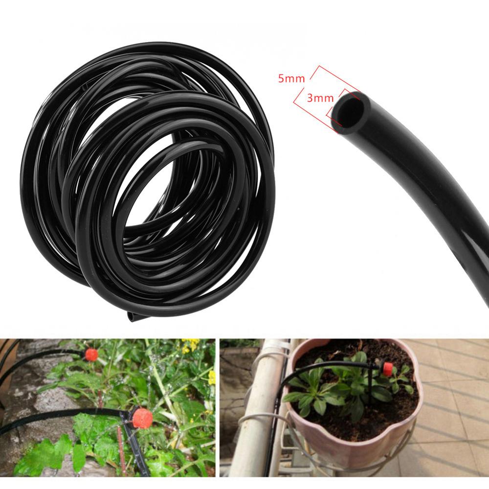 Micro arrosage goutte-à-goutte pour plantes, tuyau d'arrosage automatique, buse d'atomisation, pulvérisateur de contrôle de l'eau: F 5M
