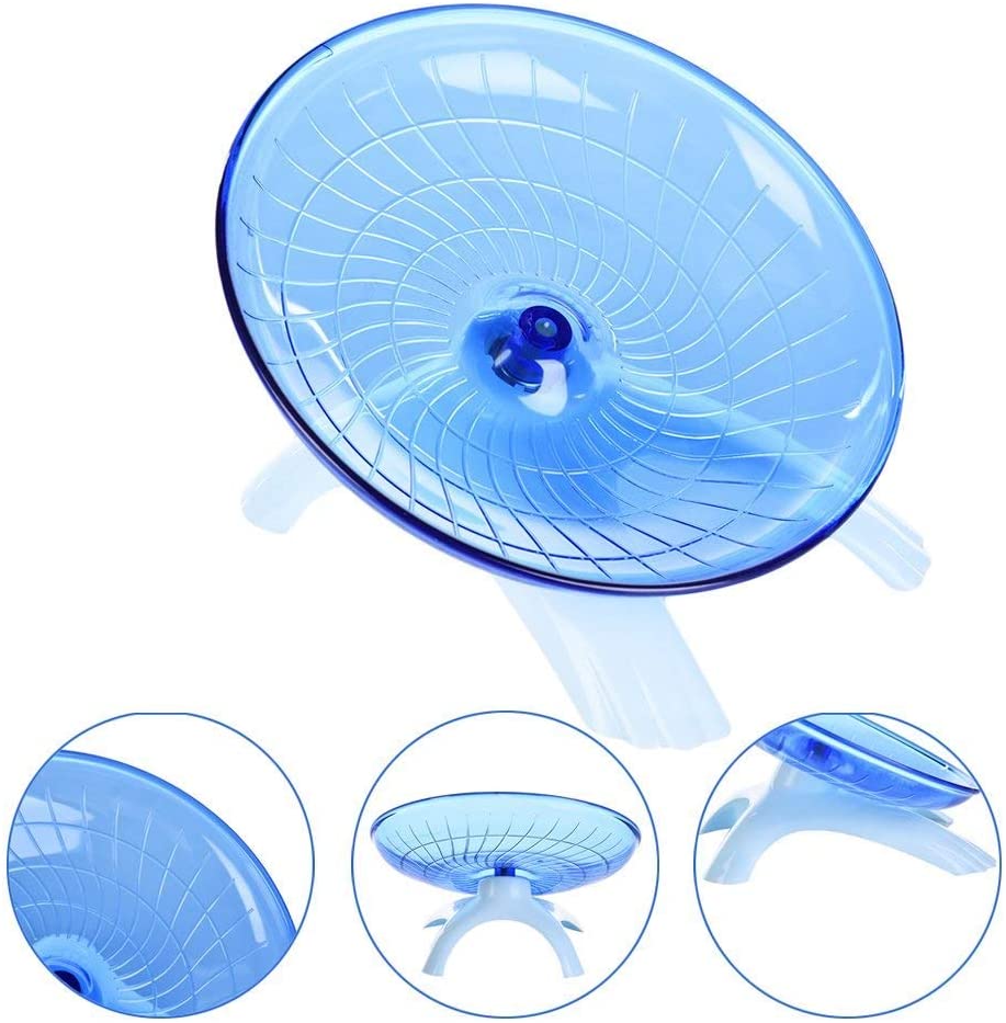 Latający spodek kółko robić ćwiczeń dla małych zwierząt chomik robić biegania bieganie cichy chomik prządka