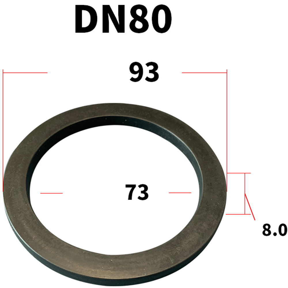 DN15/20/25-100 1/2 "3/4" 1 "2"-4 "EPDM VMQ NBR FKM guarnizioni di tenuta guarnizione del tubo flessibile per accoppiatore femmina raccordo scanalato Camlock inossidabile