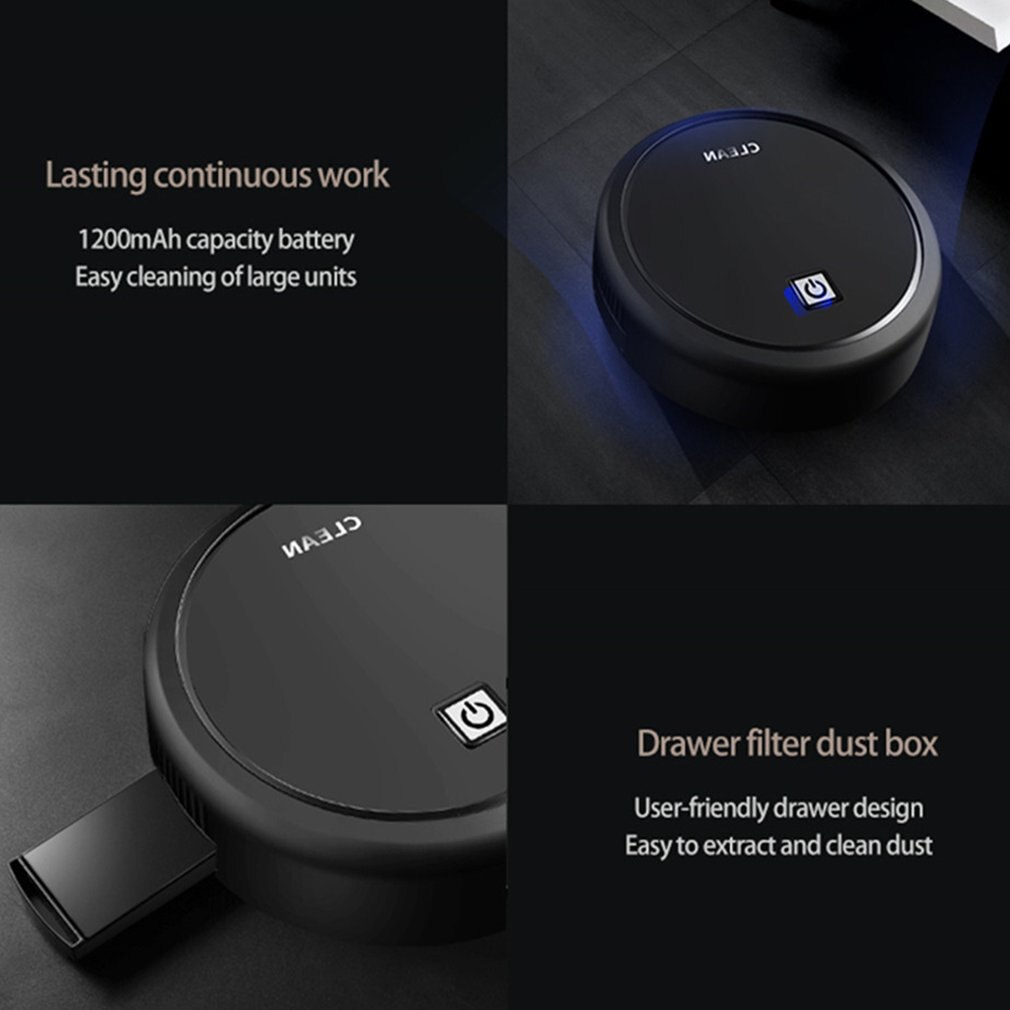 Chargeur automatique USB sans fil balayage Robot aspirateur sans fil aspirateur Robot tapis Robots vadrouille Aspirador Aspiradora Robot