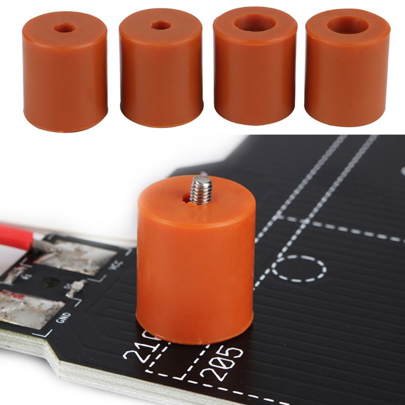 Non-stick Silicone Bed Leveling Column High Temperature Solid Spacer Platform Leveler for Ender 3 3D Printer Access