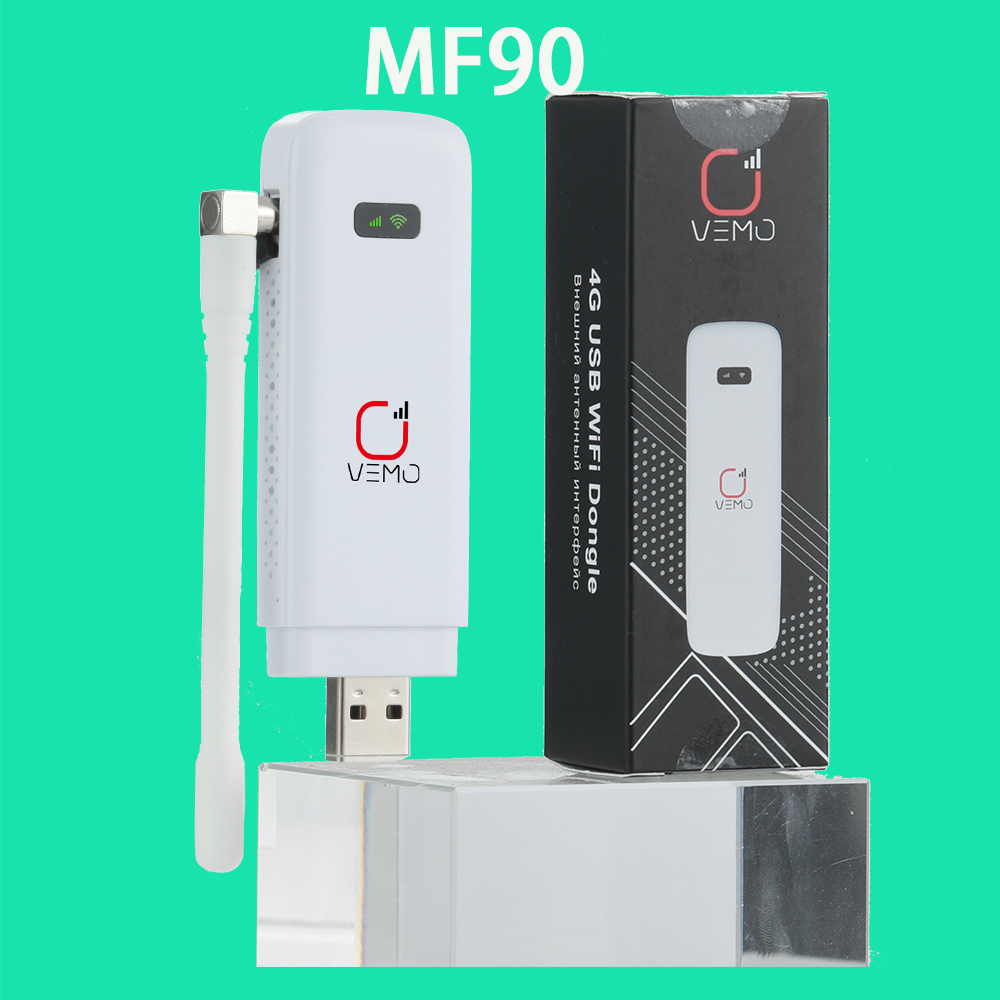 MF90 Tragbarer kabelloser tragbarer 4G-WLAN-Router mit Antennenschnittstelle, USB-Karte, vollständiger Netzwerk-Zugangspunkt
