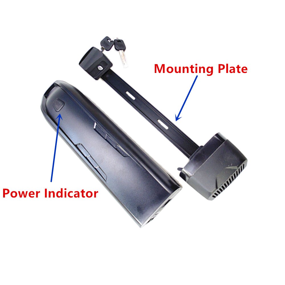 Side Release Side Open Ebike Battery Box 50 52 pcs 18650 cells Electric Bike Battery Box Solutions 36v 48v Ebike Battery Box