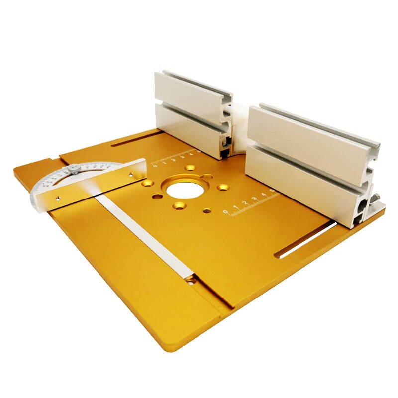 Mini Router Benches Table Aluminum Alloy Electric Trimmer Flip Board Woodworking Workbench DIY Accessories