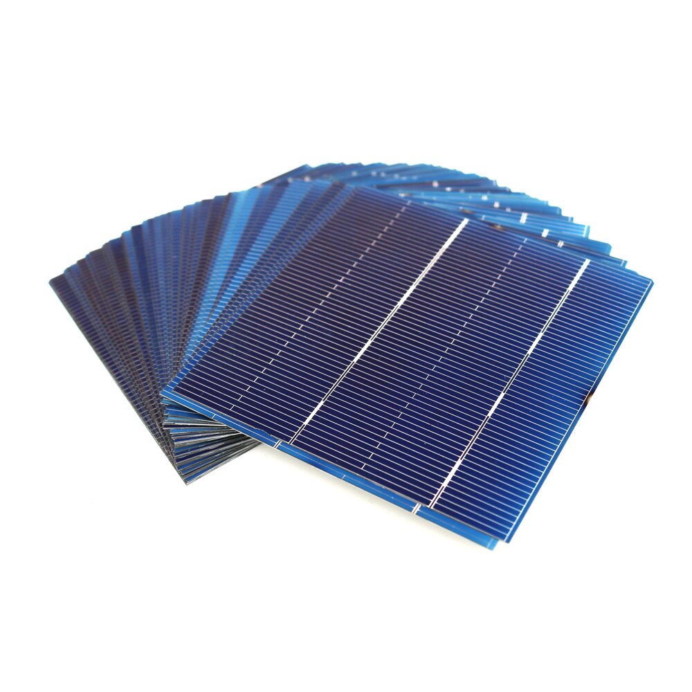 50pcs 78 x 77 mm DIY Solar Battery Charger Painel Solar Panel DIY Solar Cells Polycrystalline Photovoltaic Module