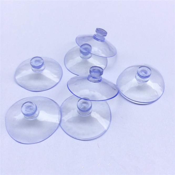 500 st höga 30mm sugkoppsersättningar för glasbordsskivor sugkoppar vakuum svamphuvud sugkopp glas sugkopp