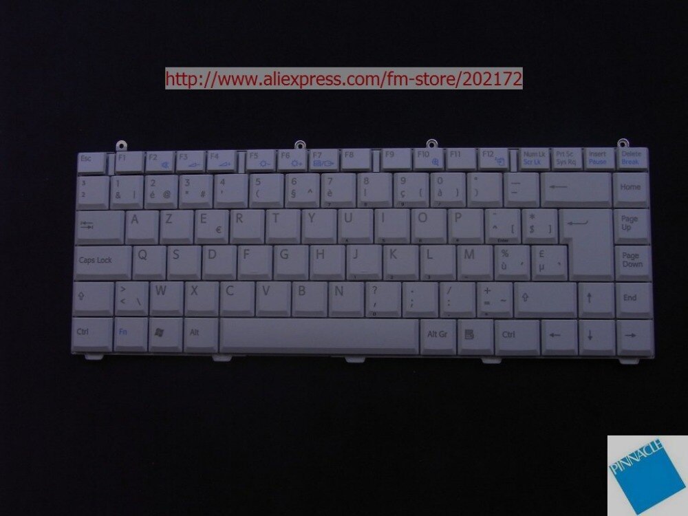 blanco portátil teclado 147915381 KFRMBL221A para SONY VAIO VGN-FS PCG 7D3P serie (Bélgica)