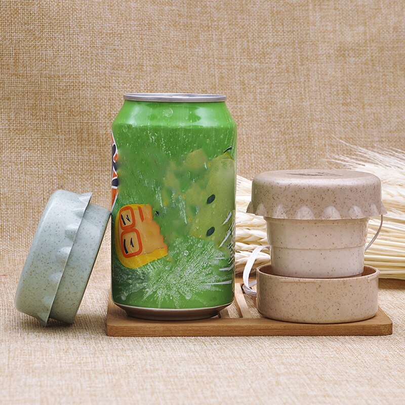 4- kleuren intrekbare opvouwbare beker intrekbare opvouwbare reisbeker outdoor sportbeker campingdrank 130ml