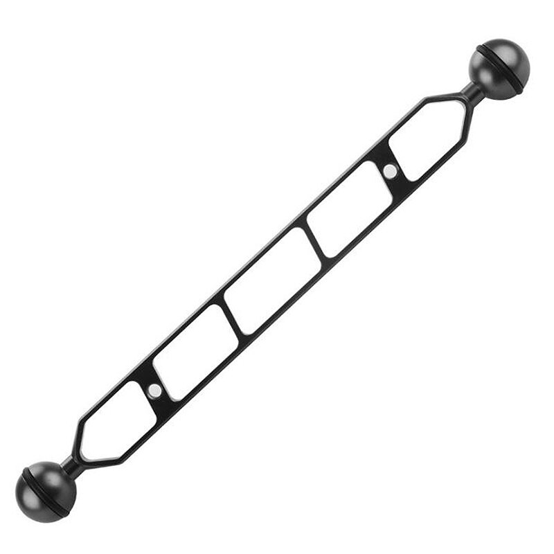 Universal para Gopro fotografía soporte buceo Luz de relleno brazo 11 pulgadas bola cabeza luz brazo mariposa Clip biela
