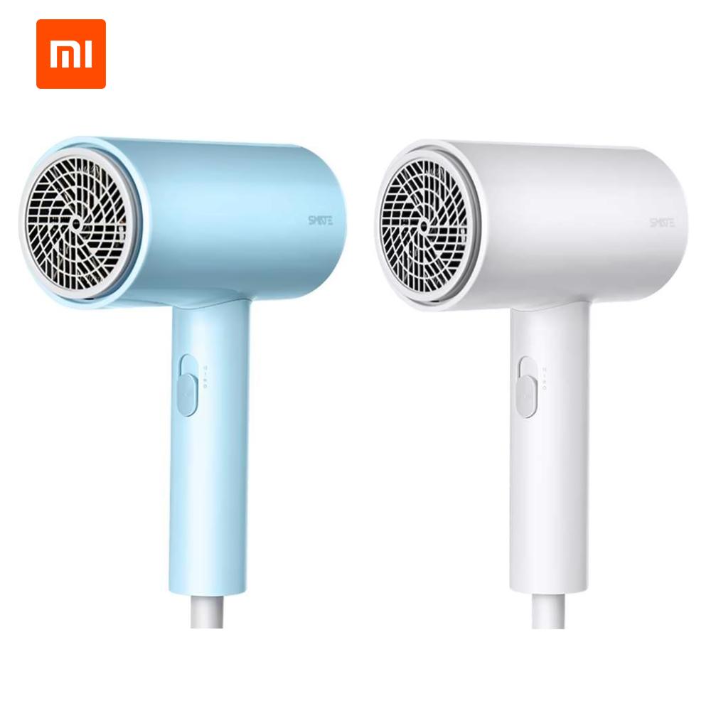 Xiaomi Smate Hair Dryer 1800W Hairdryer 3 Gears Negative Ions Dual-layer Air Intake Net Overheating Quick-drying Hair Tools 220V