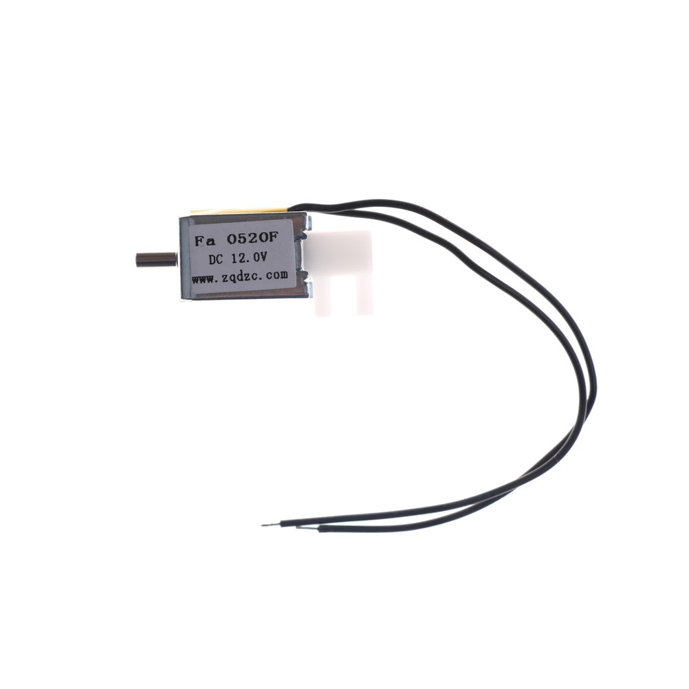 Mini-mikrosolenoidi 2 -asentoinen 3 -tie sähköventtiili ilmakaasun vapautus pakokaasun poisto estetty solenoidin pakoventtiili  dc 12v