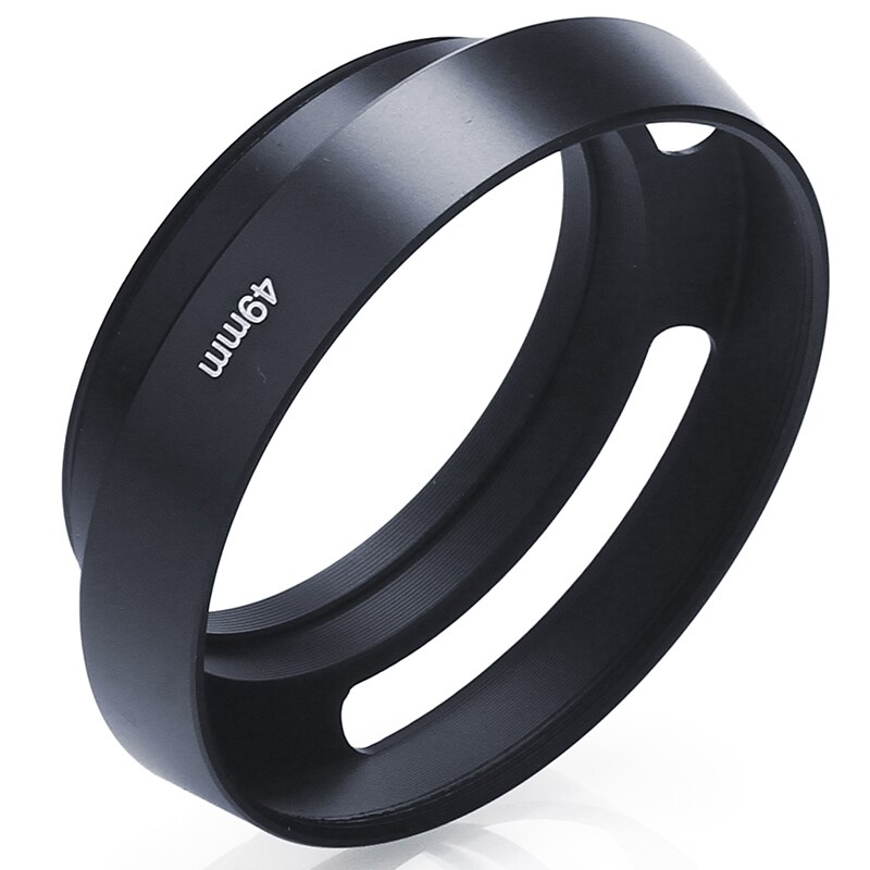 Camera lens hood para sony RX1 RX1R RX1RII II lente de 49mm