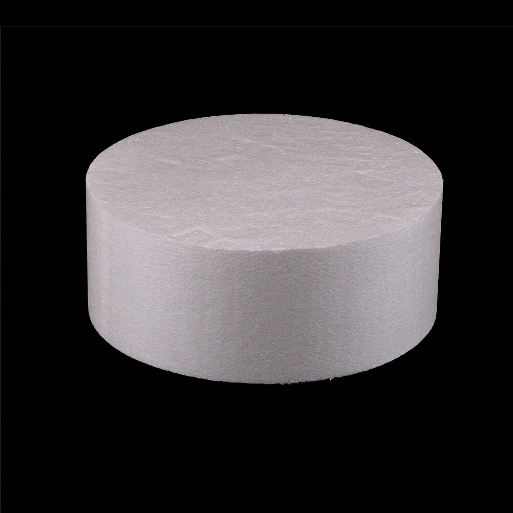 4/6/8/10 tommer rund styrofoam skum kage dummy sugarcraft blomst indretning patrice model