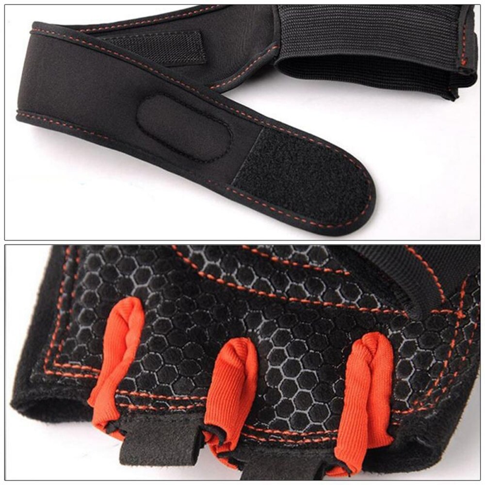 1 Paar Gewichtheffen Training Handschoenen Vrouwen Mannen Fitness Sport Body Building Gymnastiek Grips Gymnastiek Hand Palm Protector Handschoenen
