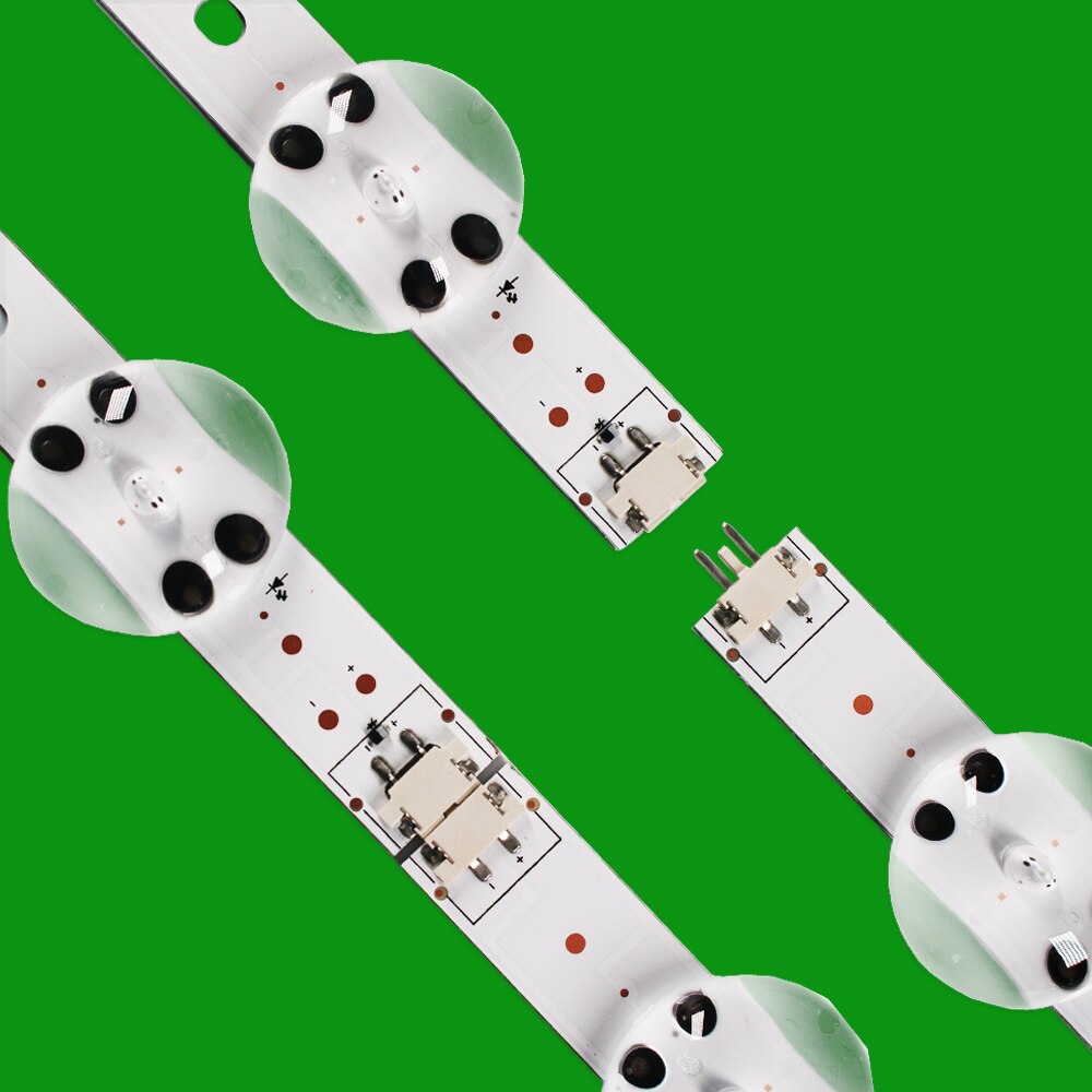 4pcs striscia di Retroilluminazione A LED Per LG 49 ''TV 6916L-2862A 6916L-2863A V17 49 R1 + L1 ART3 49UJ670V-ZD 49UJ651V LC490DGG(FK)(MD)