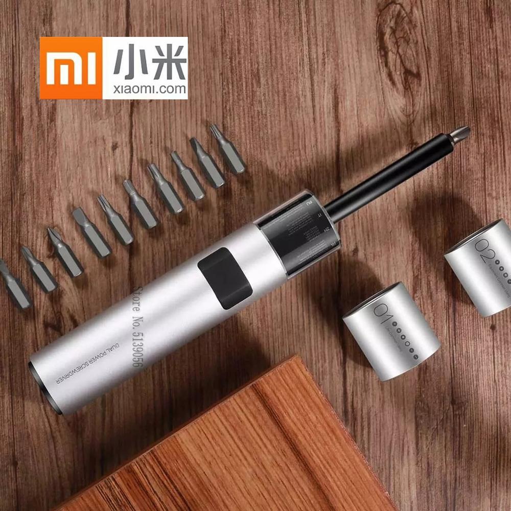 Xiaomi WOWSTICK Screwdriver SD 36 Bits 3LED Lithium Battery Rechargeable Screw Driver Kit Magnetic Suction One Button