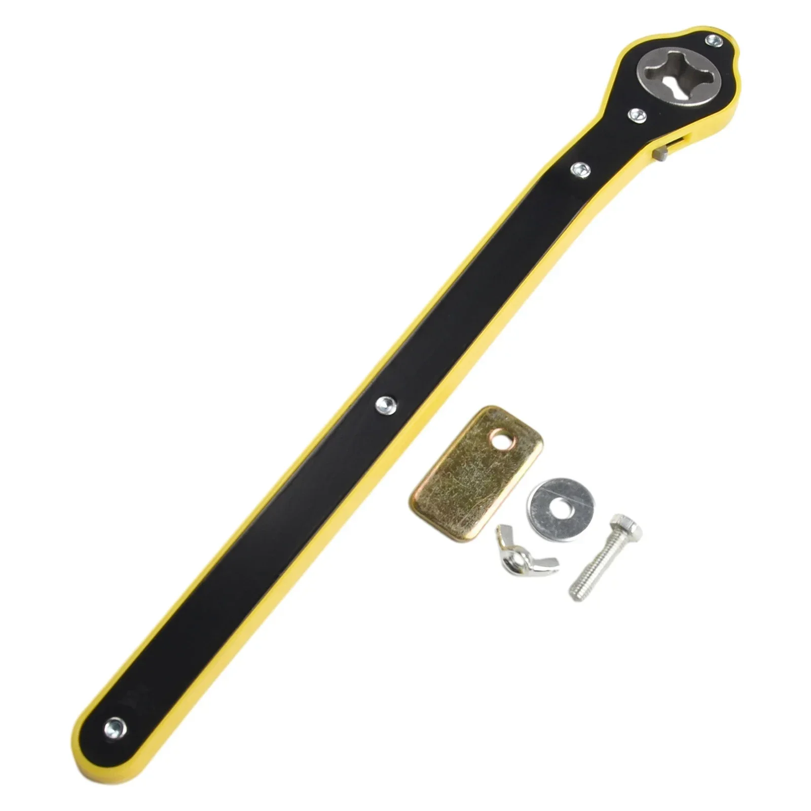 Auto Risparmio di Lavoro Martinetti Chiave A Cricchetto Scissor Jack Garage Pneumatico Ruota Lug Chiave Maniglia Risparmio di Lavoro Chiave Strumenti di Riparazione Auto