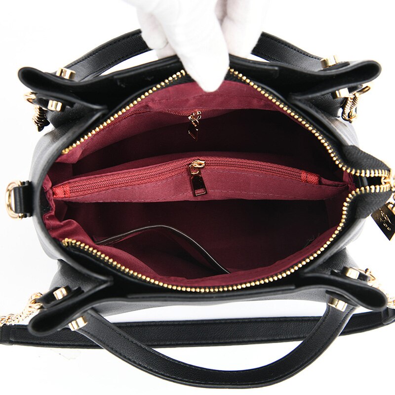 Effen kleur emmer tassen voor vrouwen luxe handtassen dames schouder crossbody messenger bag handtas