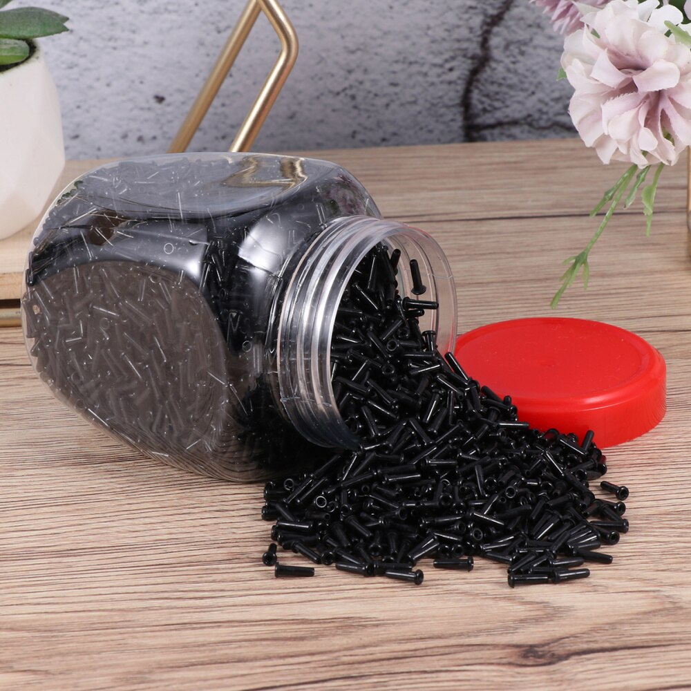 1 Box Badminton Racket Guard Tube Nylon Badminton Racket Racquet Grommets Eyelets String Protector Sports Supplies for Sports (B