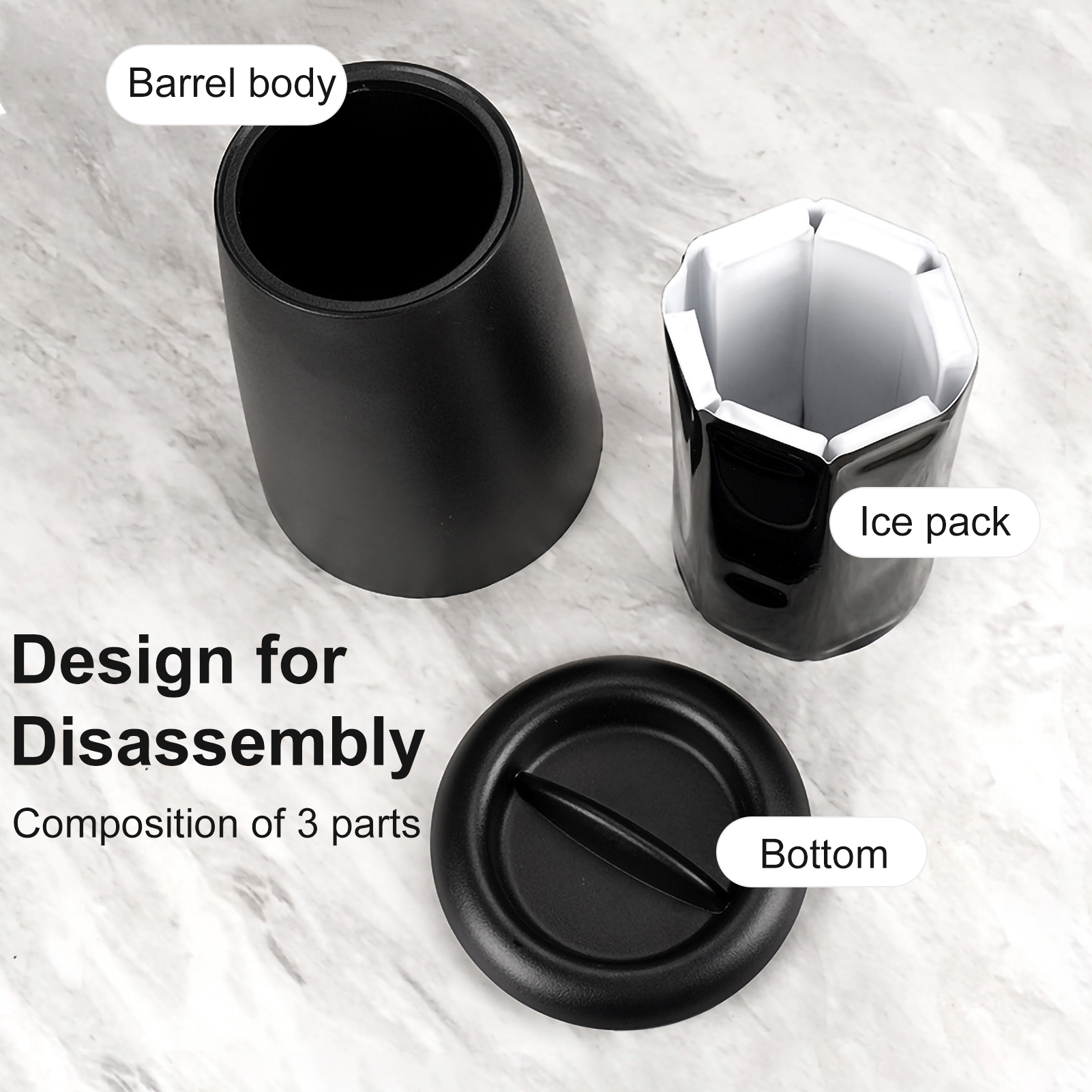 Custodia per il raffreddamento del vino Borsa per il ghiaccio per il raffreddamento della bottiglia di vino Borsa per il ghiaccio portatile per brocca di raffreddamento per Champagne rosso bianco Secchiello per il ghiaccio