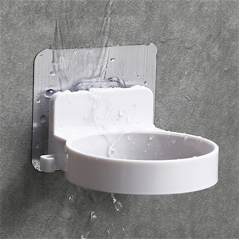 1Pc Föhn Houder Plank Opslag Muur Gemonteerde Haardroger Rack Organizer Abs Badkamer Armatuur Hardware Home Toilet Accessoires